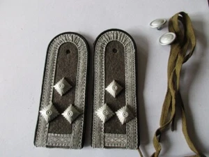 NVA 1 paar Schulterstücke Stabsfeldwebel Pioniere schwarz - Picture 1 of 2