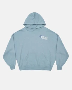 Cold Culture Worldwide Unisex Astro Hoodie Shady blue Medium 90s Inspired NWT - Picture 1 of 3