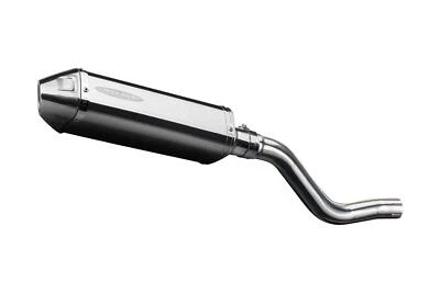 Silenciador Delkevic 13" acero inoxidable triple ovalado - Kawasaki KLR650 - 2008-2024 escape Foto 1 de 3