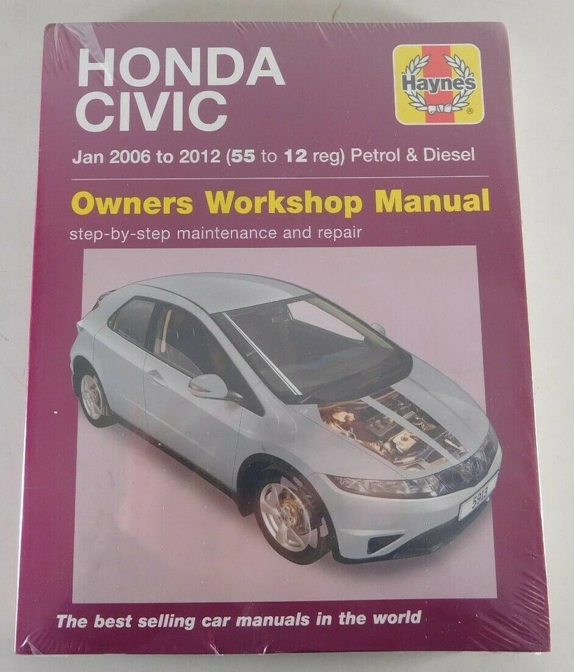 Manual De Reparación Honda Civic De Gasolina Y Diésel, Años 2006 - 2012 - Imagen 1 de 1