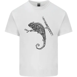 Steampunk Chameleon Kids T-Shirt Boys Girls - Picture 1 of 67