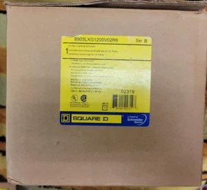 Square D 8903LXG1200V02R6 12 Pole Lighting Contactor Ser. B NEMA Type 1 - Picture 1 of 6