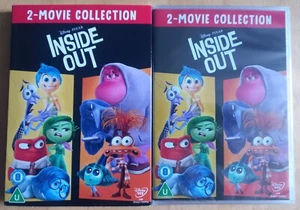 DISNEY PIXAR'S INSIDE OUT 1 & 2 TWO MOVIE COLLECTION R2 2DVD *NEW/SEALED* - Picture 1 of 2