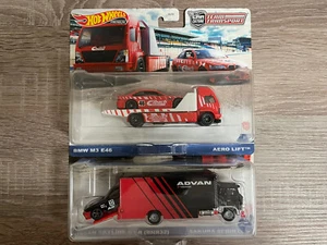HOT WHEELS Car Culture Team Transport BMW M3 E46 & Skyline GT-R LOT OF 2 - Picture 1 of 3