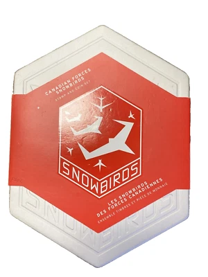 2006 CANADIAN FORCES SNOWBIRDS .999 FINE SILVER COIN AND STAMP SET W/COA, BOX - Image 1 of 4