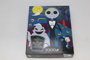 Disney The Nightmare Before Christmas 1000 Piece Puzzle w/Poster - Picture 1 of 4