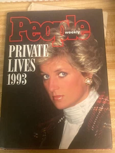 PEOPLE WEEKLY PRIVATE LIVES 1993 DIANA HARDBACK WITH DUST COVER - Picture 1 of 3