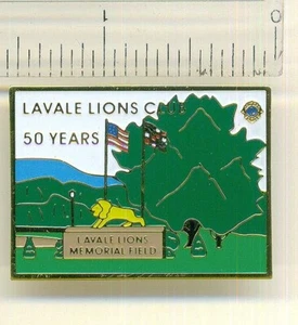 Pin Lavale Lions Club 50 años Lavale Lions Memorial Field - Imagen 1 de 2