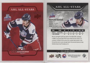 2021-22 Upper Deck AHL All-Stars Red Morgan Barron #AS-4 Rookie RC