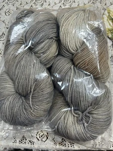 NEW 2 Skeins - Numma Numma Yarn Doppio Superwash Merino 400 yd Fingering - Picture 1 of 5