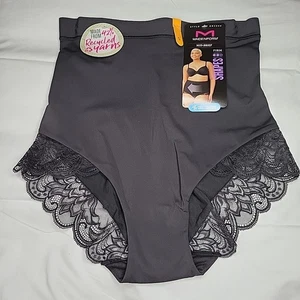 Maidenform Mid-Brief Panty Black Small Eco Lace DMS099 New With Tags - Picture 1 of 5