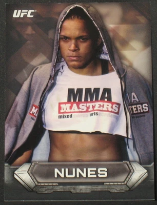Amanda Nunes 2014 Topps UFC Knockout #93 The Lioness Miami Florida Bantamweight - Image 1 of 2