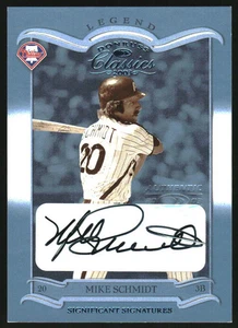2003 Donruss Classics Significant Signatures #121 Mike Schmidt Auto /15 - Picture 1 of 2