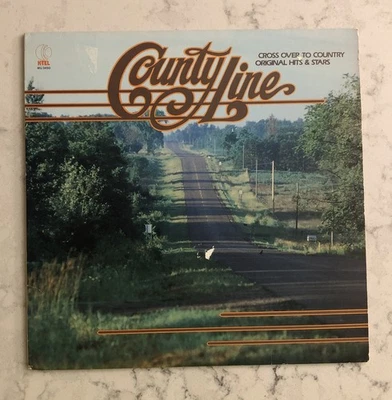 K-TEL COUNTY LINE COUNTRY TOP 10 HITS LP 12" VINYL RECORD VARIOUS COMPILATION - Image 1 of 4
