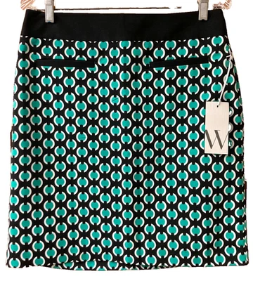 ¡NUEVO CON ETIQUETAS $60! Worthington Mujer’s 8 Lápiz Falda Bolsillos Carrera Trabajo Oficina Negocios Foto 1 de 4