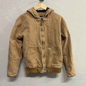 Carhartt Active Jacket Tan Size Medium Regular Heavy Weight - Picture 1 of 8
