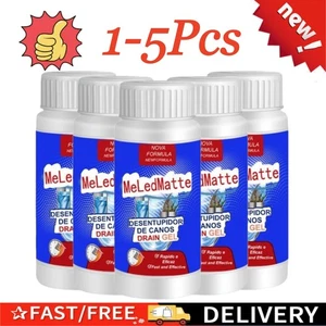 1-5X Powerful Pipe Dredging Agent Meledmatte SinkDrain Pipe Dredge Agent Powder- - Picture 1 of 21