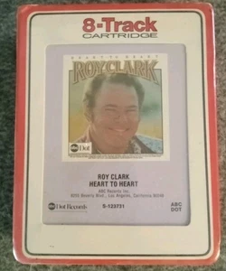 Roy Clark Heart To Heart (8-Track Tape) - Picture 1 of 3