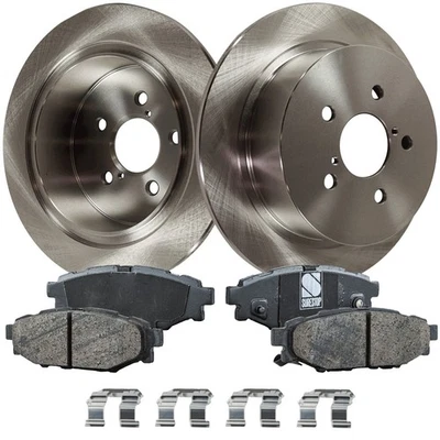 Kit de disco de freno trasero y pastillas para Subaru Legacy 2005-2009 se adapta a Outback Ceramic Foto 1 de 4