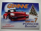 Werbung " Ferrero Weihnachts-Sparbuch - Gewinne einen von 7 Porsche Boxter