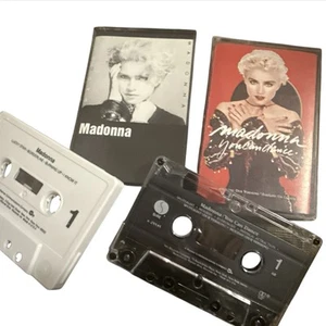 Madonna Cassette Tape Lot: You Can Dance 1987 & Madonna Self Titled 1983, Sire - Picture 1 of 5