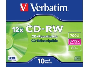 023942431480 CD-RW 12x 700MB 10P JC 43148 Verbatim - Bild 1 von 1