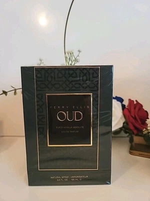 Perry Ellis OUD Black Vanilla Absolute Eau de Parfum (Raro y Descontinuado) Nuevo Foto 1 de 4