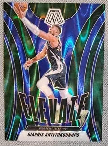 2024-25 Panini Mosaic Giannis Elevate Sp/149 Milwaukee Bucks Inserto Paralelo #9 - Imagen 1 de 2