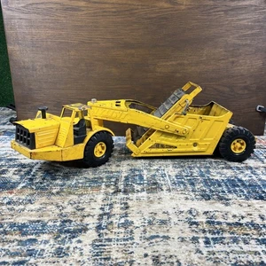 Vtg Nylint Elevating Scraper Earth Mover Yellow 1970's Pressed Steel USA Made - Picture 1 of 15