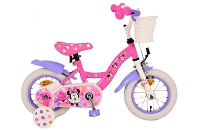 Volare Minnie Kinderfahrrad - Mädchen - 12 Zoll - Rosa - Bild 1 von 4