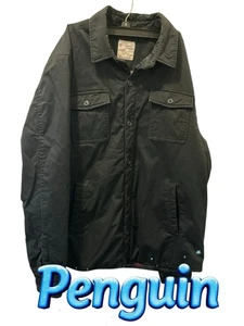 Original Penguin Two Pocket Flanell gefütterte Jacke Herren Gr. Large gebraucht  - Bild 1 von 10
