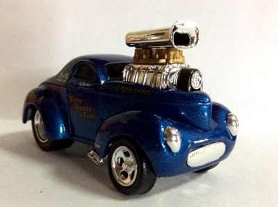 MUSCLE MACHINES 1941 41 WILLYS COUPE STONE WOODS COOK - 1/64 DIECAST 41 WILLYS - - Image 1 of 4