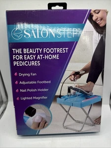 Ventilador de secado plegable ajustable para almacenamiento de pedicuras reposapiés de salón - Imagen 1 de 10