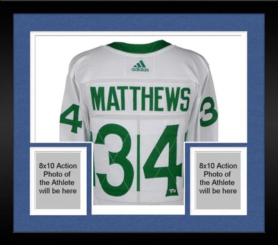 Frmd Auston Matthews Toronto Maple Leafs Signed Green St Pats Authentic Jersey - Image 1 of 4