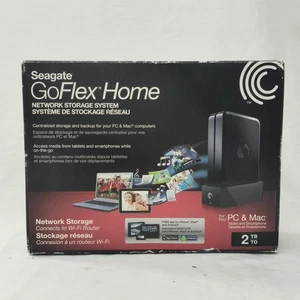 Seagate GoFlex Home 2TB Network Storage System External Hard Drive NEW - Picture 1 of 9