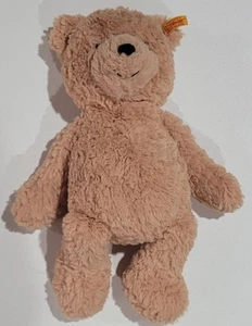 Cute Steiff Brown Tan Teddy Bear Plush 12" H, Preowned. - Picture 1 of 3