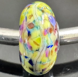 Authentic Trollbeads Sterling Silver Glass EVENT ONLY TROLLSTONE  Bead No. 2 - Picture 1 of 6
