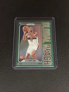 2024-25 Panini Prizm Rookie Green Global Reach Alexandre Sarr M386 - Picture 1 of 2