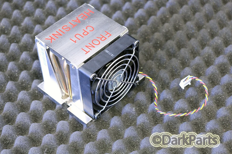 IBM FRU 25R8840 25R8839 Front CPU1 Heatsink & Fan Cooler Intellistation A Pro - Immagine 1 di 1