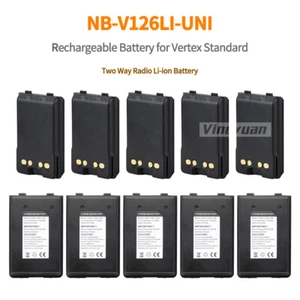 10PC FNB-V126LI-UNI Akumulator litowo-jonowy 2300mAh do Vertex Standard VX-160 VX-180 - Zdjęcie 1 z 12