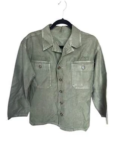 Vintage Military - Army Button Up Shirt 1960s - Picture 1 of 3