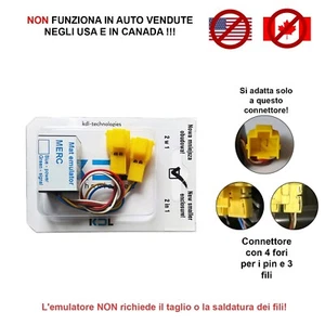 AKSE Sedile Tappetino emulatore diagnostico per Mercedes SLK SLC R172 - Picture 1 of 4