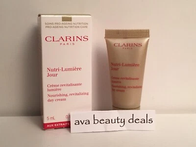 CLARINS Nutri-Lumiere Jour Revitalizing Day Cream SAMPLE, 5ml / 0.1oz - Image 1 of 4