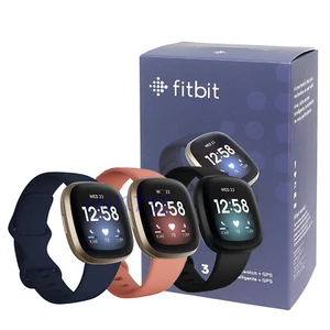 Fitbit Versa 3 Smartwatch Activity Trackers Health & Fitness with GPS Heart Rate - Picture 1 of 15
