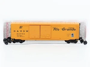 N Scale Micro-Trains MTL 37070 D&RGW Rio Grande 50' Box Car 63773 - Picture 1 of 6
