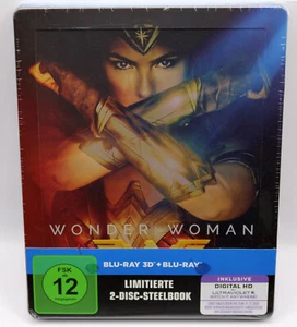 NEU Wonder Woman 3D + 2D Limited Edition Blu-ray Steelbook deutsch - Bild 1 von 12