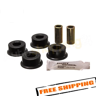 Bujes de brazo de oruga Energy Suspension 2.7101G negros para Jeep Wrangler YJ 87-95 Foto 1 de 2