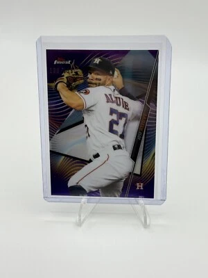 2020 Topps Finest - Jose Altuve #82 Purple Refractor /250 - Image 1 of 2