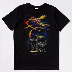 NEW! Led Zeppelin Band Concert Rock Tour Black T-Shirt, Size S-5XL - Picture 1 of 5