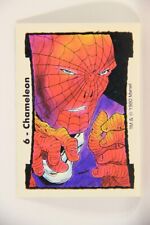 Spider-Man Todd McFarlane Marvel 1990 Trading Card #6 Chameleon ENG L011189